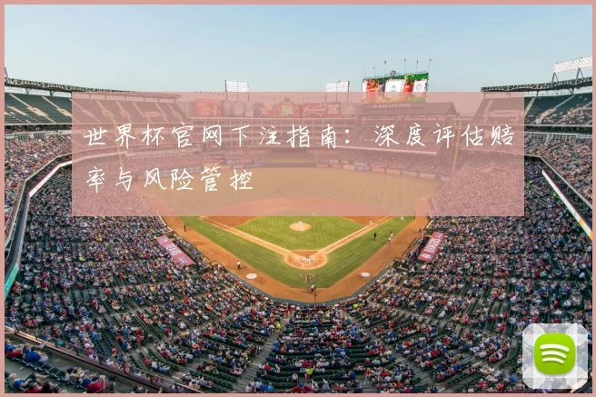 世界杯官网下注指南:深度评估赔率与风险管控