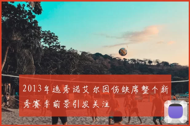 2013年选秀诺艾尔因伤缺席整个新秀赛季前景引发关注